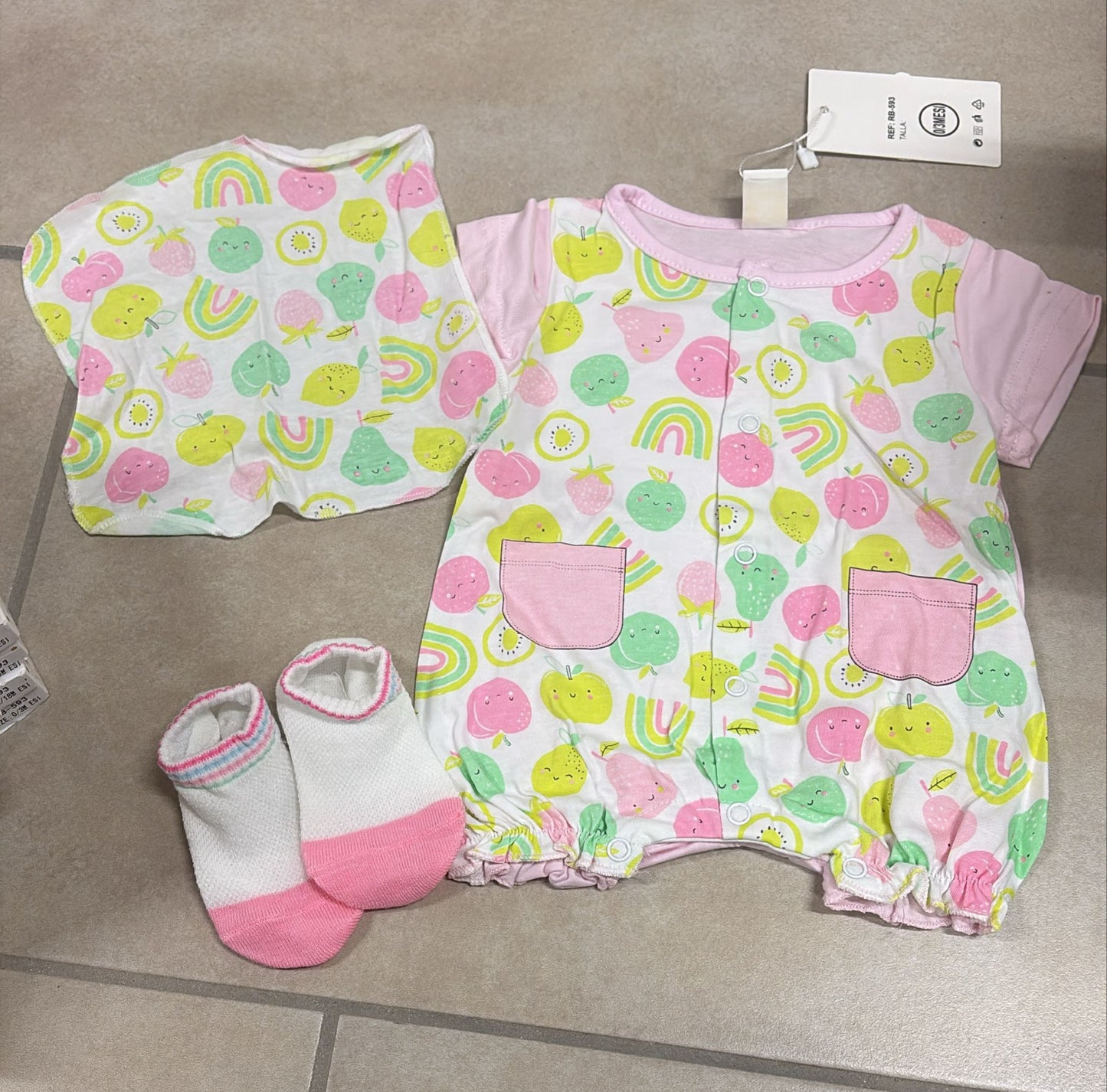 Pagliaccetto in cotone con accessori – ART. RB-593