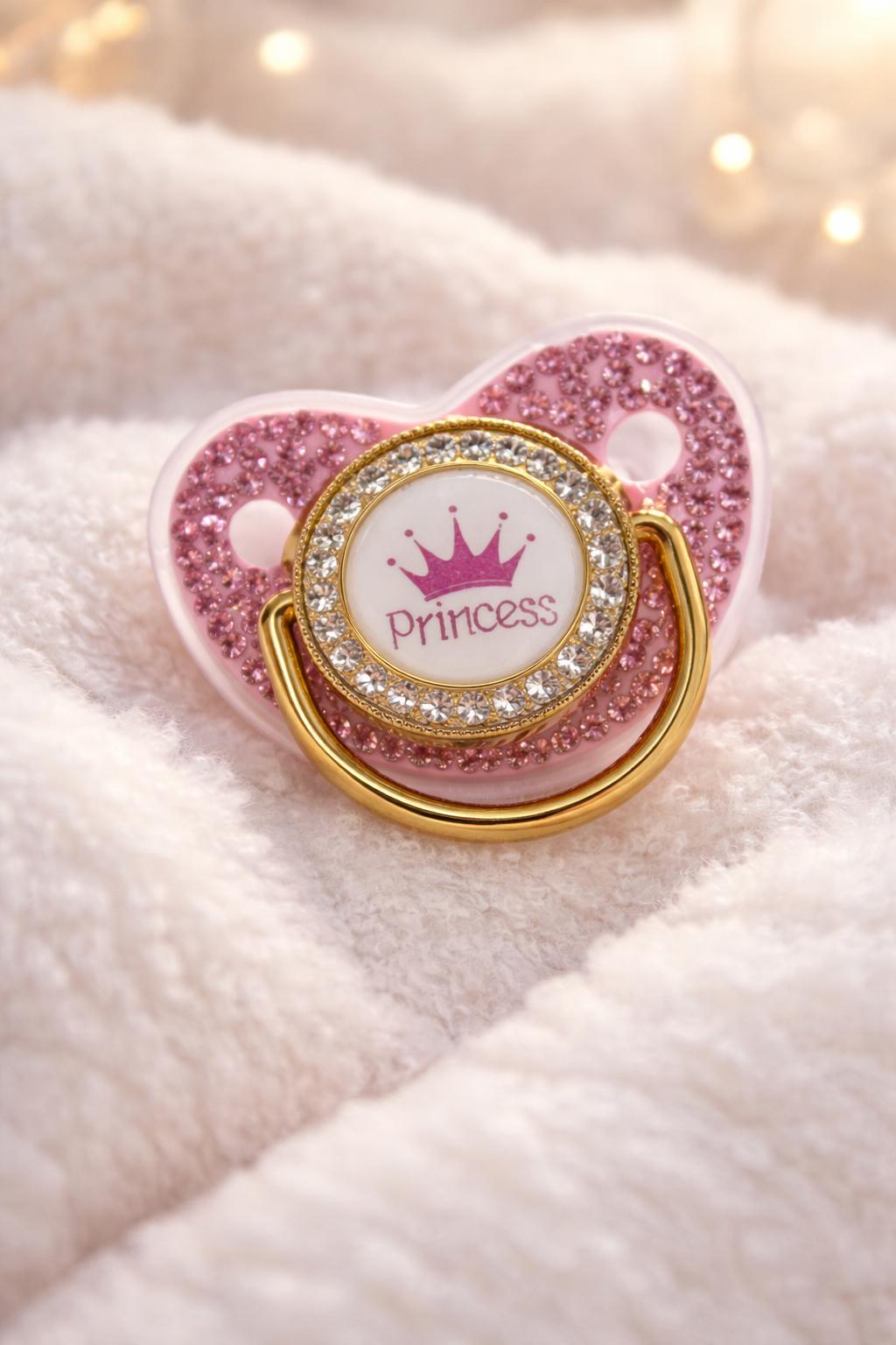 Succhietto Gioiello “Prince & Princess” con Clip