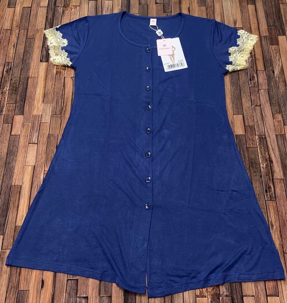 Camicia da Notte Premaman Allattamento Modal Aperta Clinica Donna Art. IT-6604