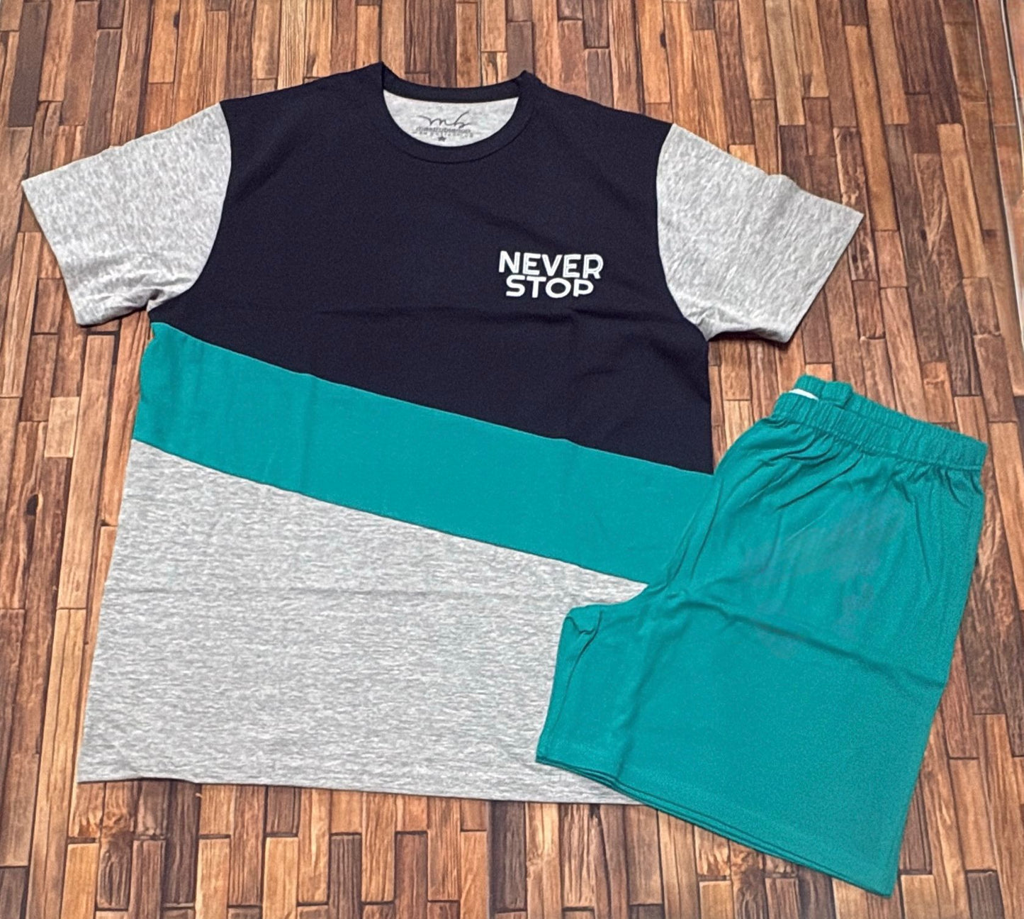 Pigiama Uomo Mezza Manica e Pantaloncino Mastro Bianco – Super Promo €3,50