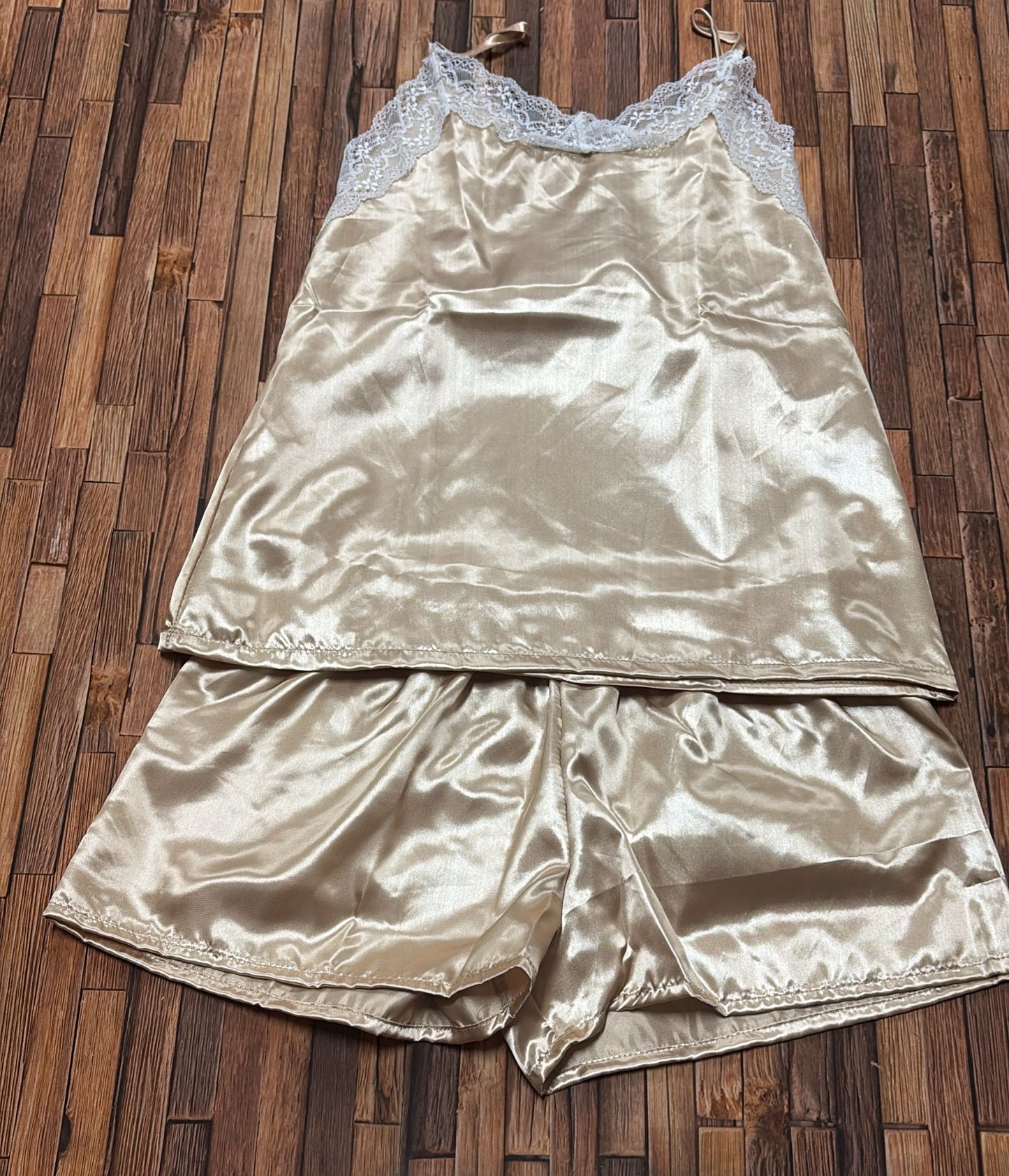 Pigiama Donna in Raso Canotta e Pantaloncino – ART. NOEMI