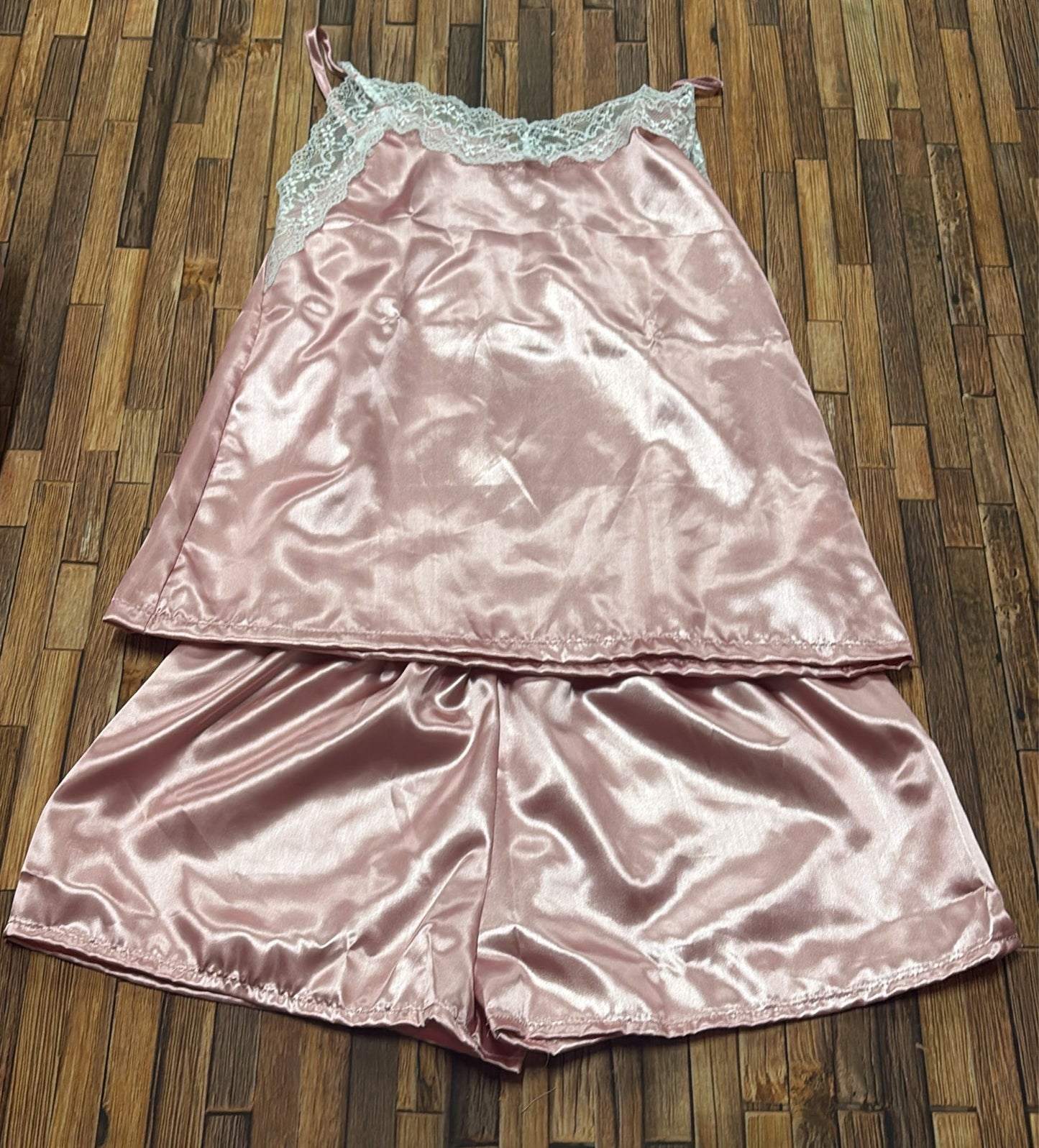 Pigiama Donna in Raso Canotta e Pantaloncino – ART. NOEMI