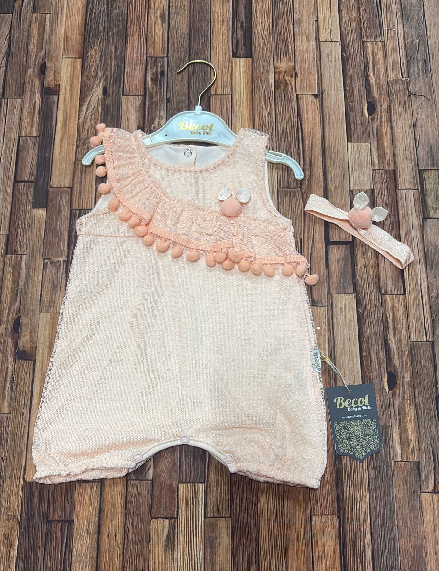 Vestitino Neonata con Fascia 🎀