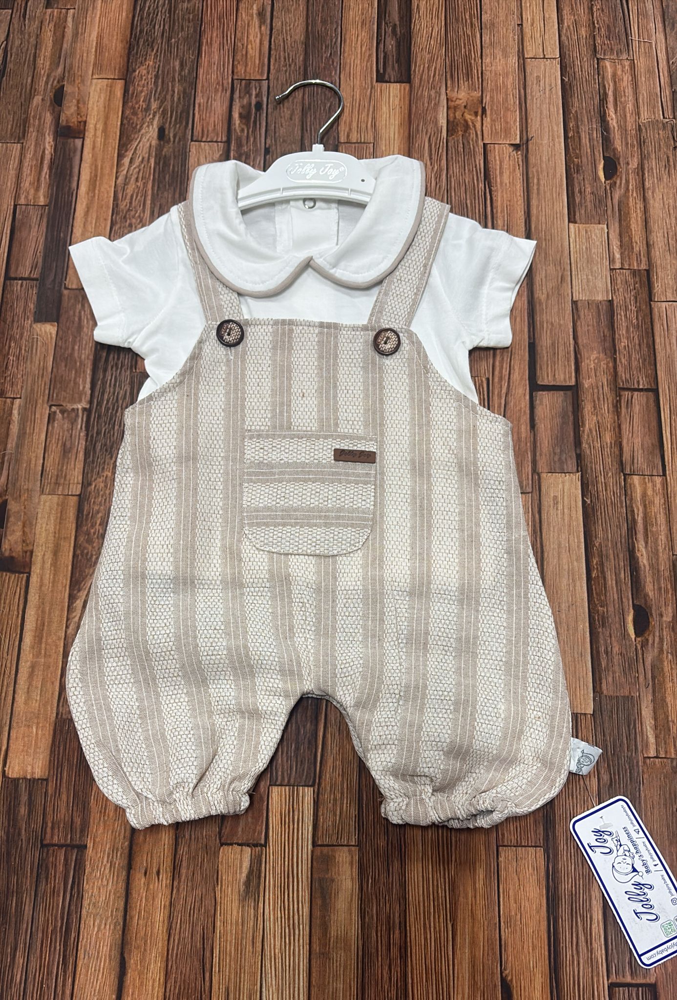 Pagliaccetto Neonato in Cotone Elegante 🤍