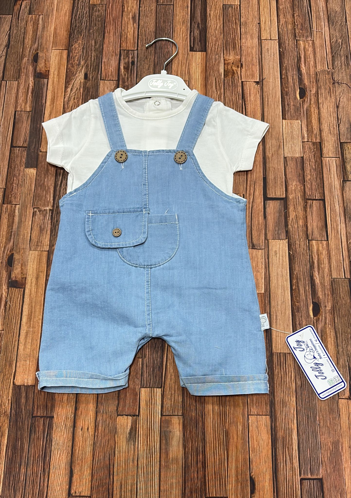 Salopette Pagliaccetto Neonato 👶💙