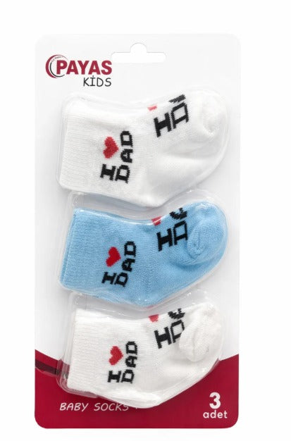 Calzini “I LOVE DAD” &amp; “I LOVE MUM” 👶🧦💕