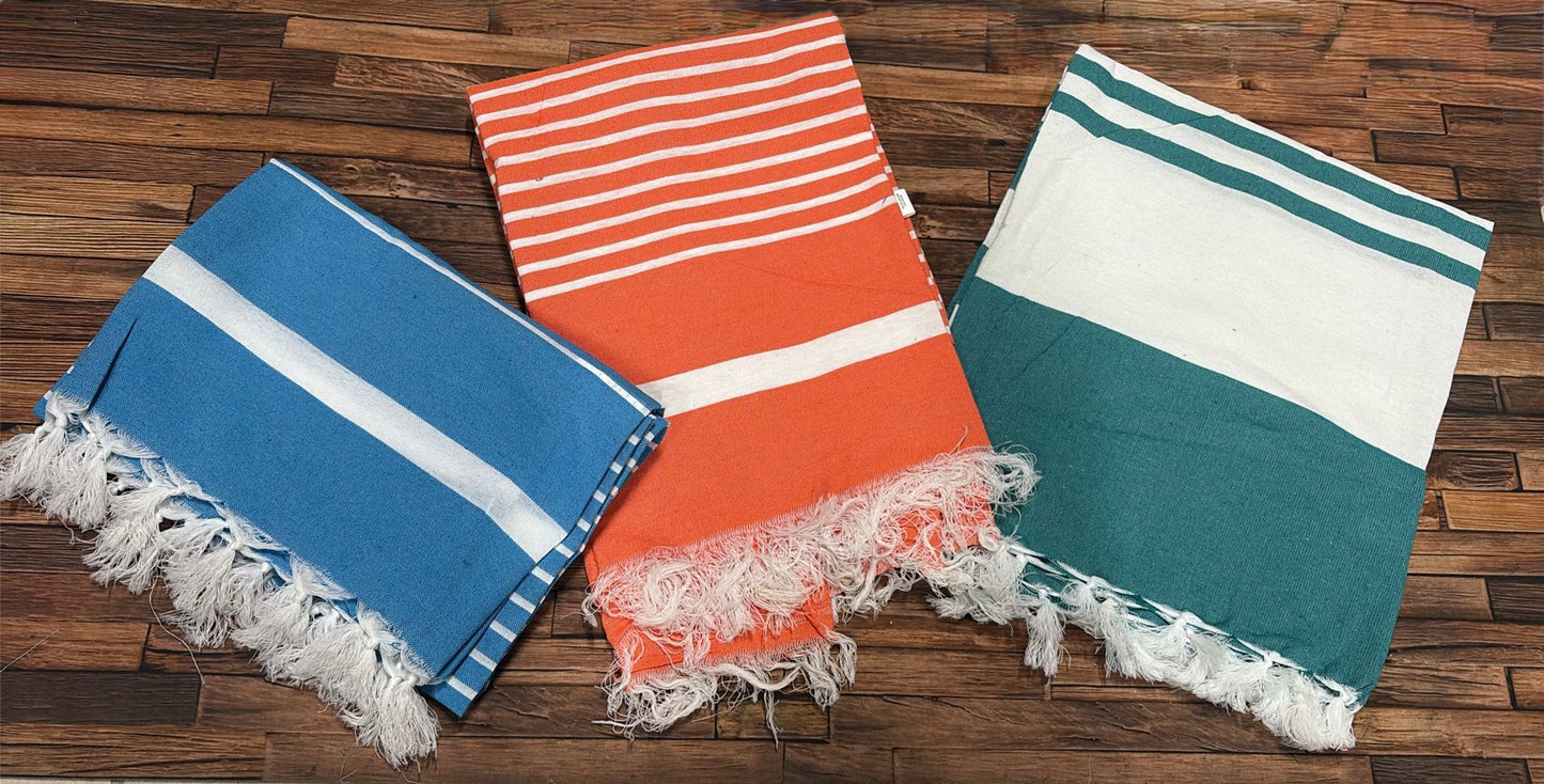 Telo Mare 100% Cotone 90x170 cm Multicolor | Morbido e Assorbente