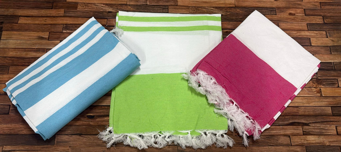 Telo Mare 100% Cotone 90x170 cm Multicolor | Morbido e Assorbente