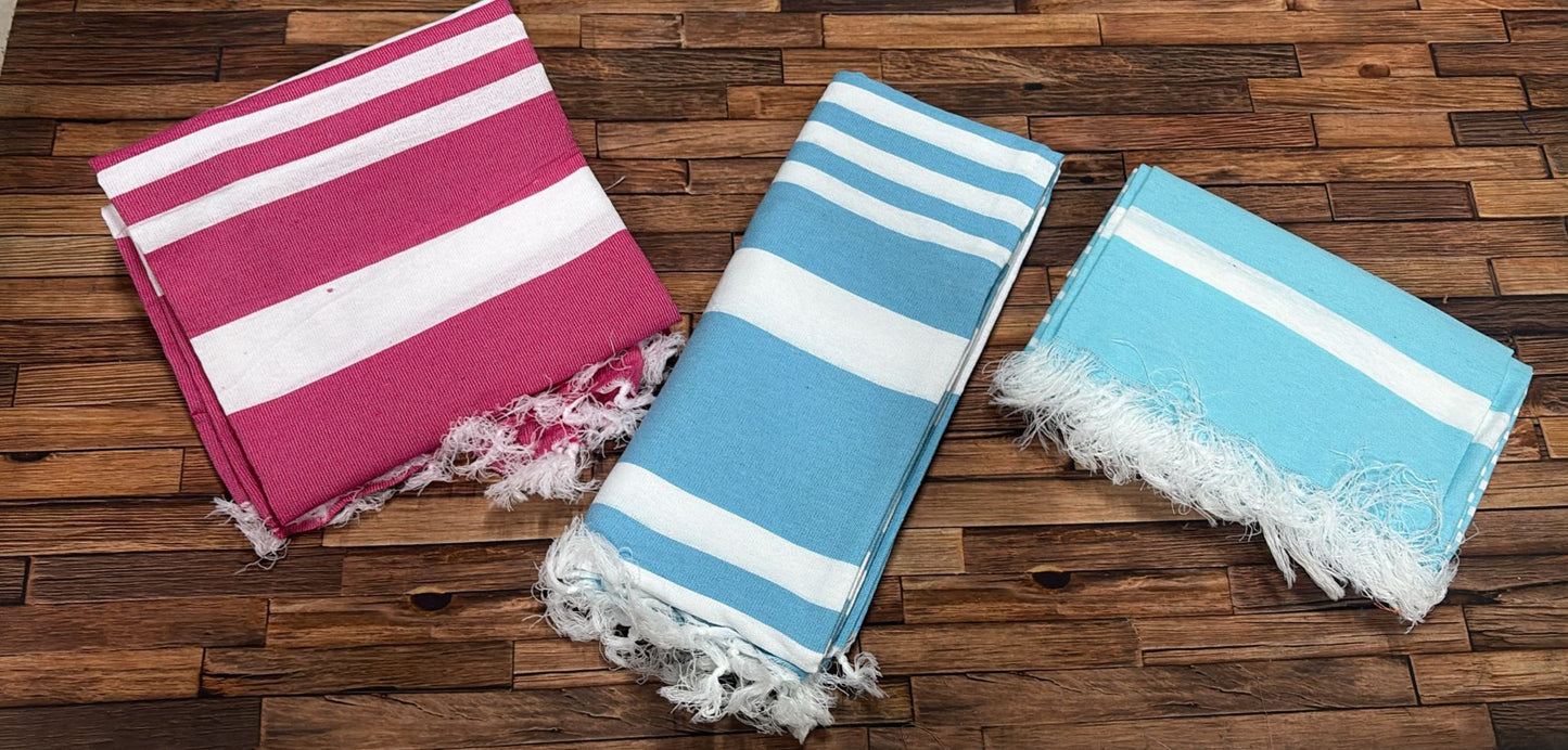 Telo Mare 100% Cotone 90x170 cm Multicolor | Morbido e Assorbente
