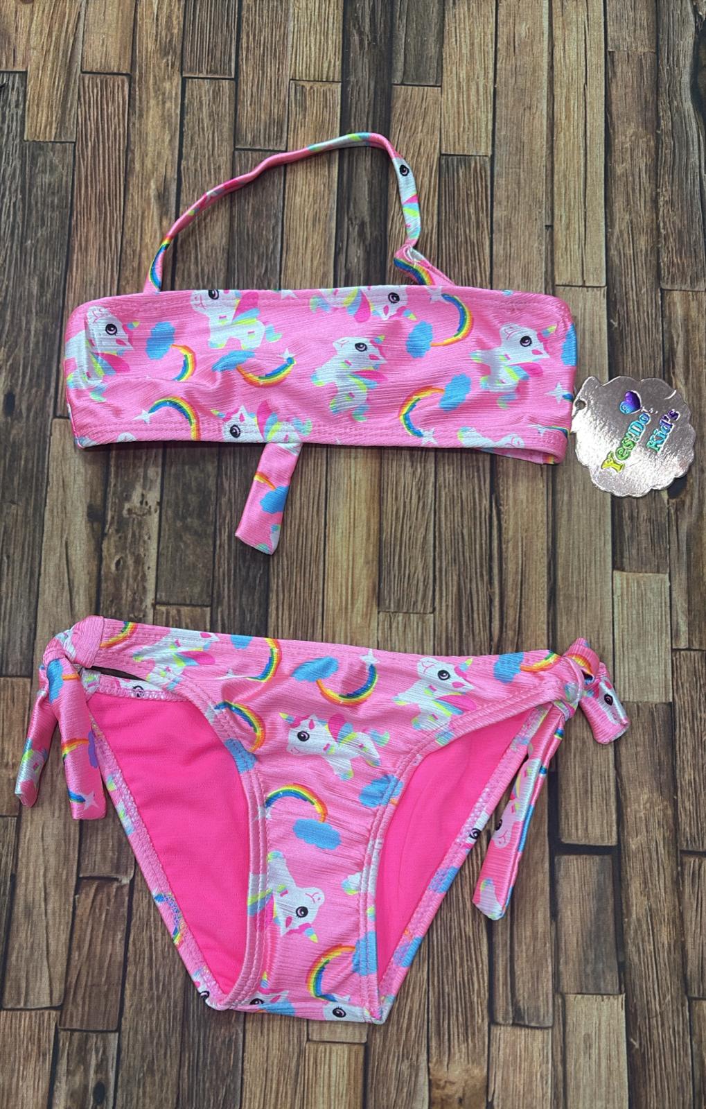 Costume Bambina 2 Pezzi Unicorno Sottodonna A-9308