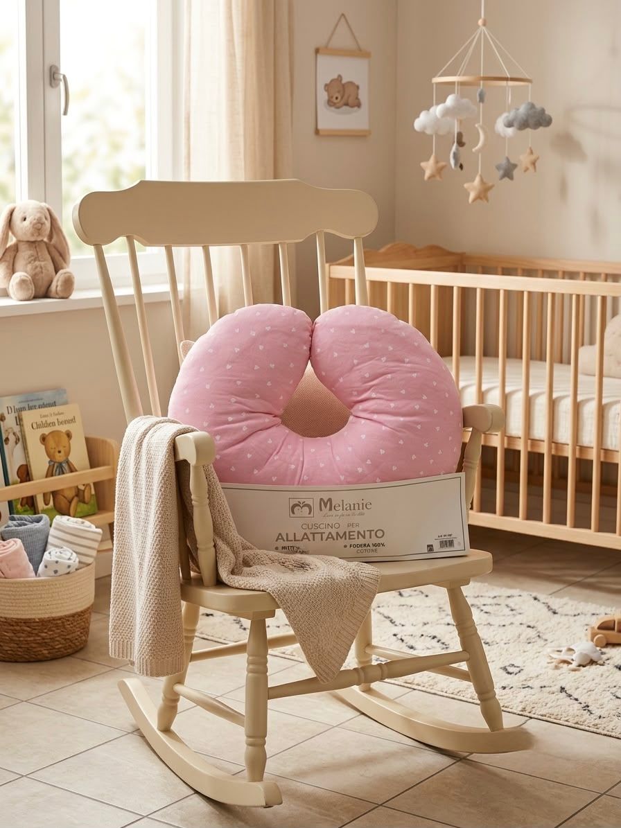 Cuscino Allattamento Melanie in Cotone – Art. AP 307