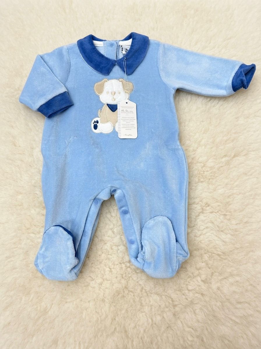 Tutina in Ciniglia Neonato Maschietto I Batuffolini Art. B548/4M