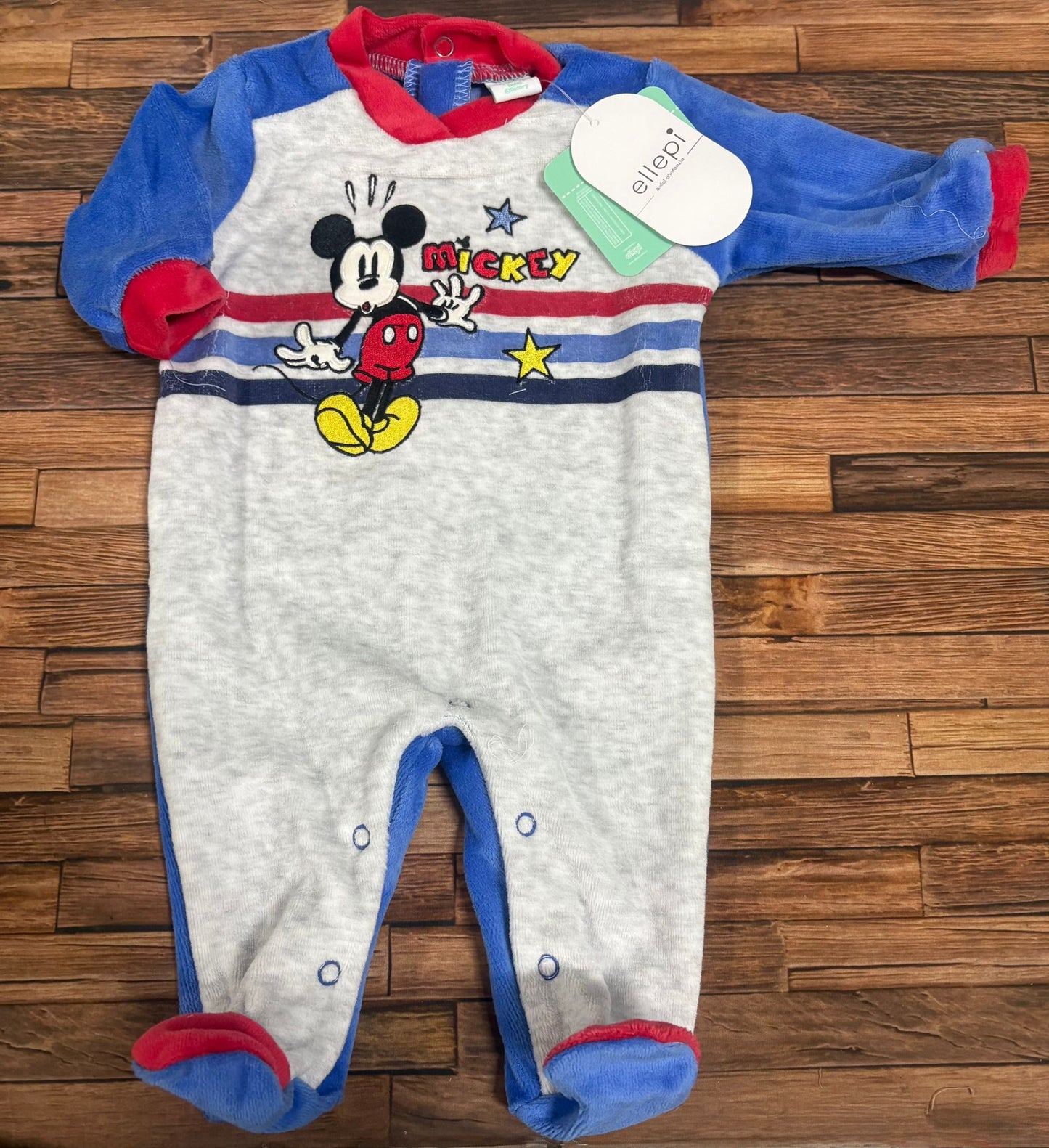 Tutina in Ciniglia Disney Mickey Mouse per Neonato.