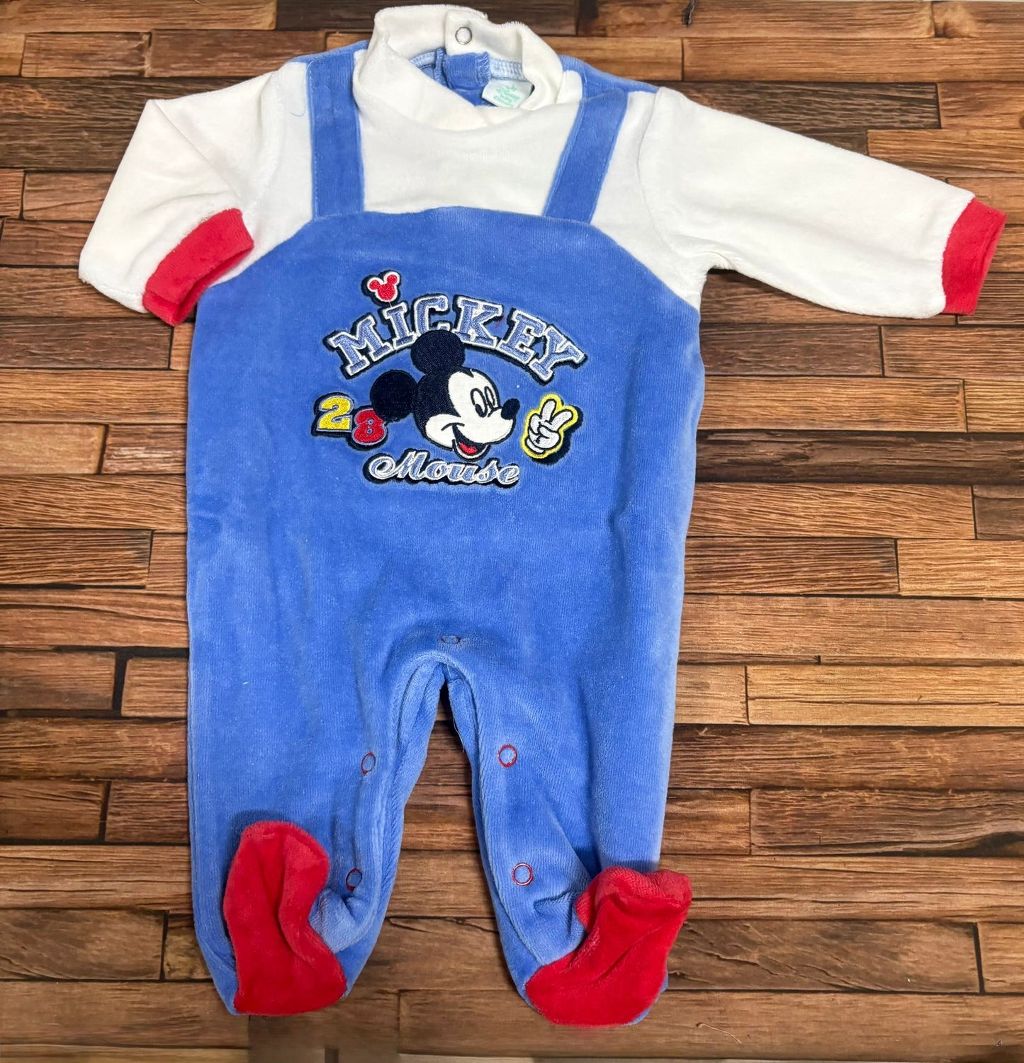 Tutina Neonato in Ciniglia Mickey Mouse Disney