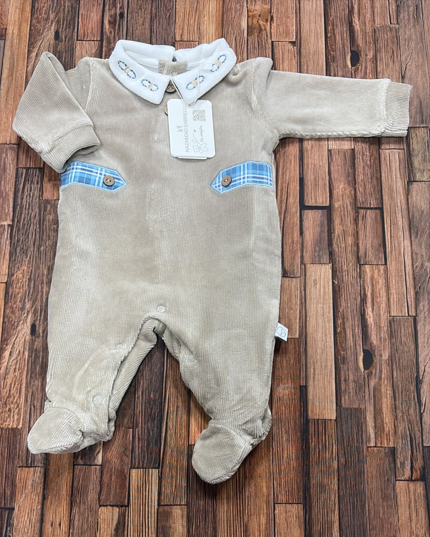 Tutina Neonato in Ciniglia Nazareno Gabrielli – Eleganza e Comfort