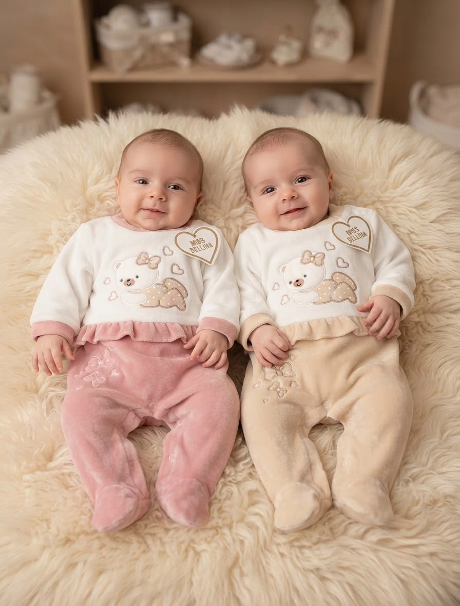 Tutina in Ciniglia Neonata Miss Bellina XNA-257