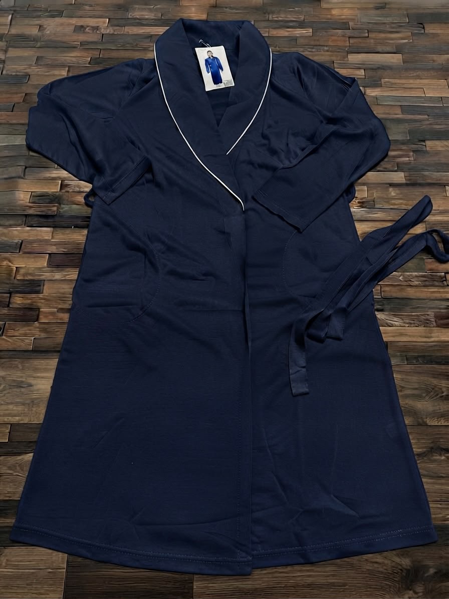 Vestaglia da Donna Lunga con Cintura F1386