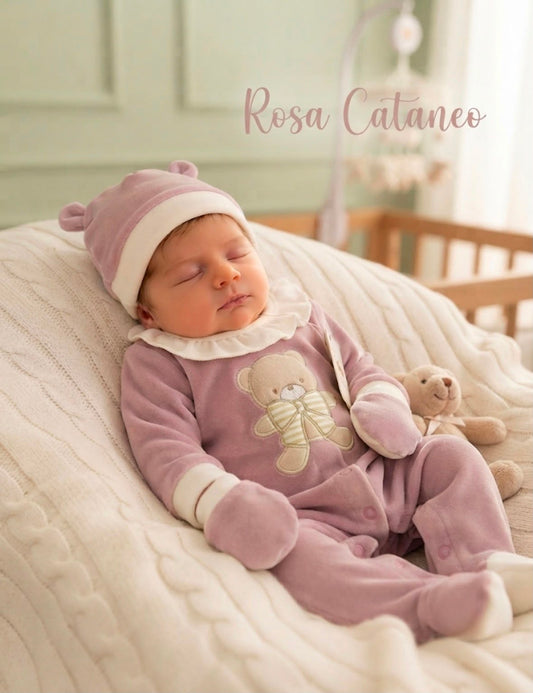 et Tutina in Ciniglia con Cappellino e Muffole Preziosini PRXS506/2F