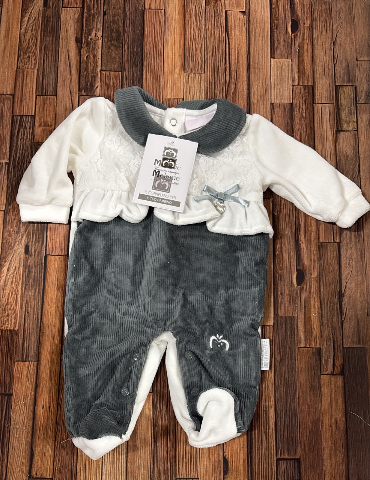 Tutina in Ciniglia Neonata Melanie Art. TC112