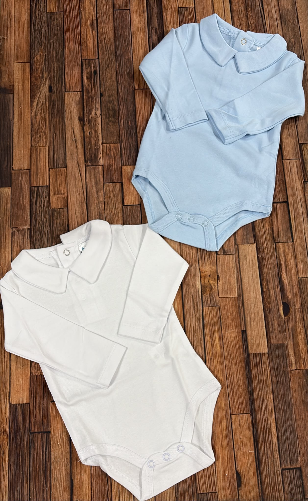 Set 2 Body Manica Lunga Mod. Polo “Miss Bellina”