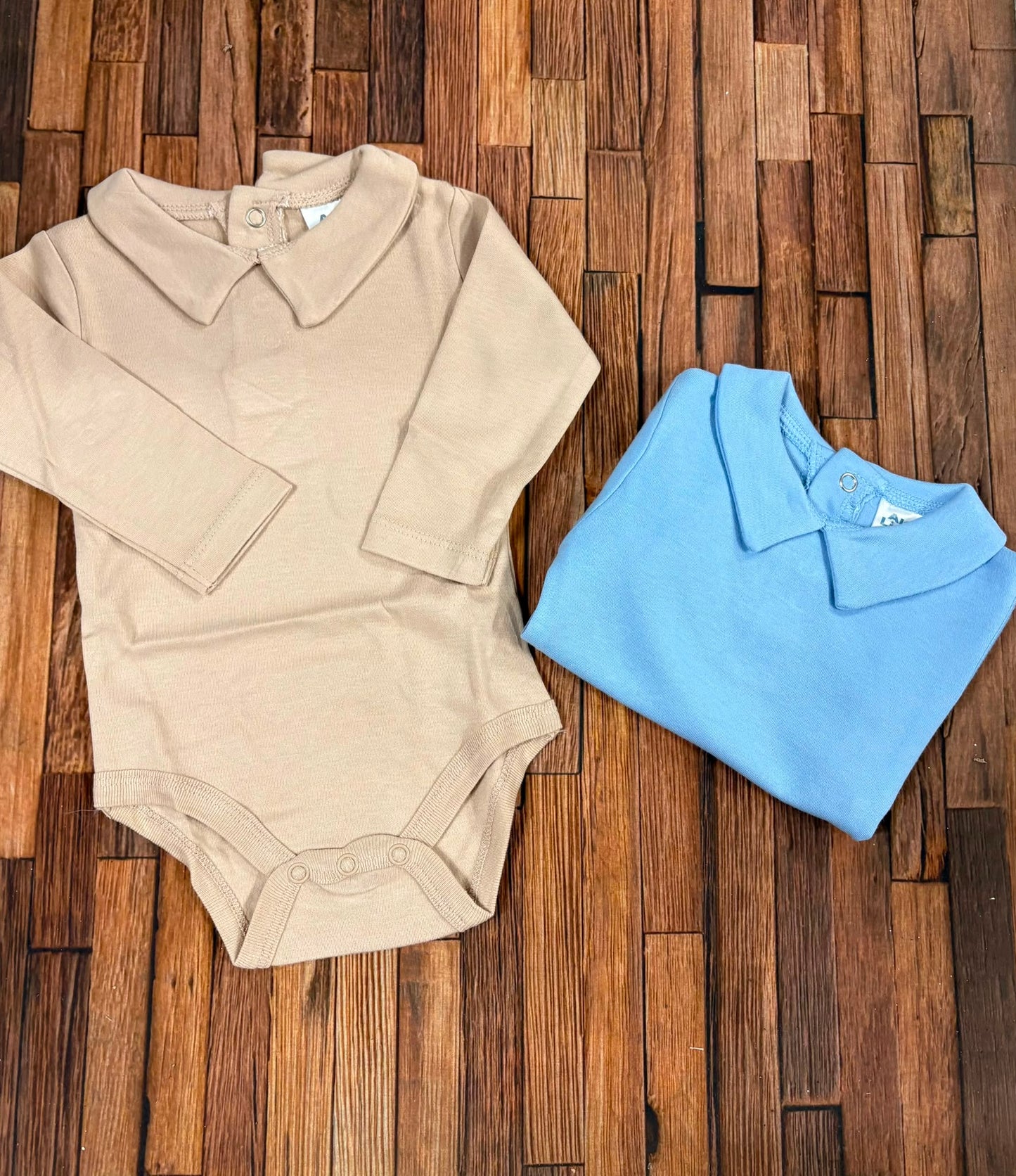 Set 2 Body Manica Lunga Mod. Polo “Miss Bellina”
