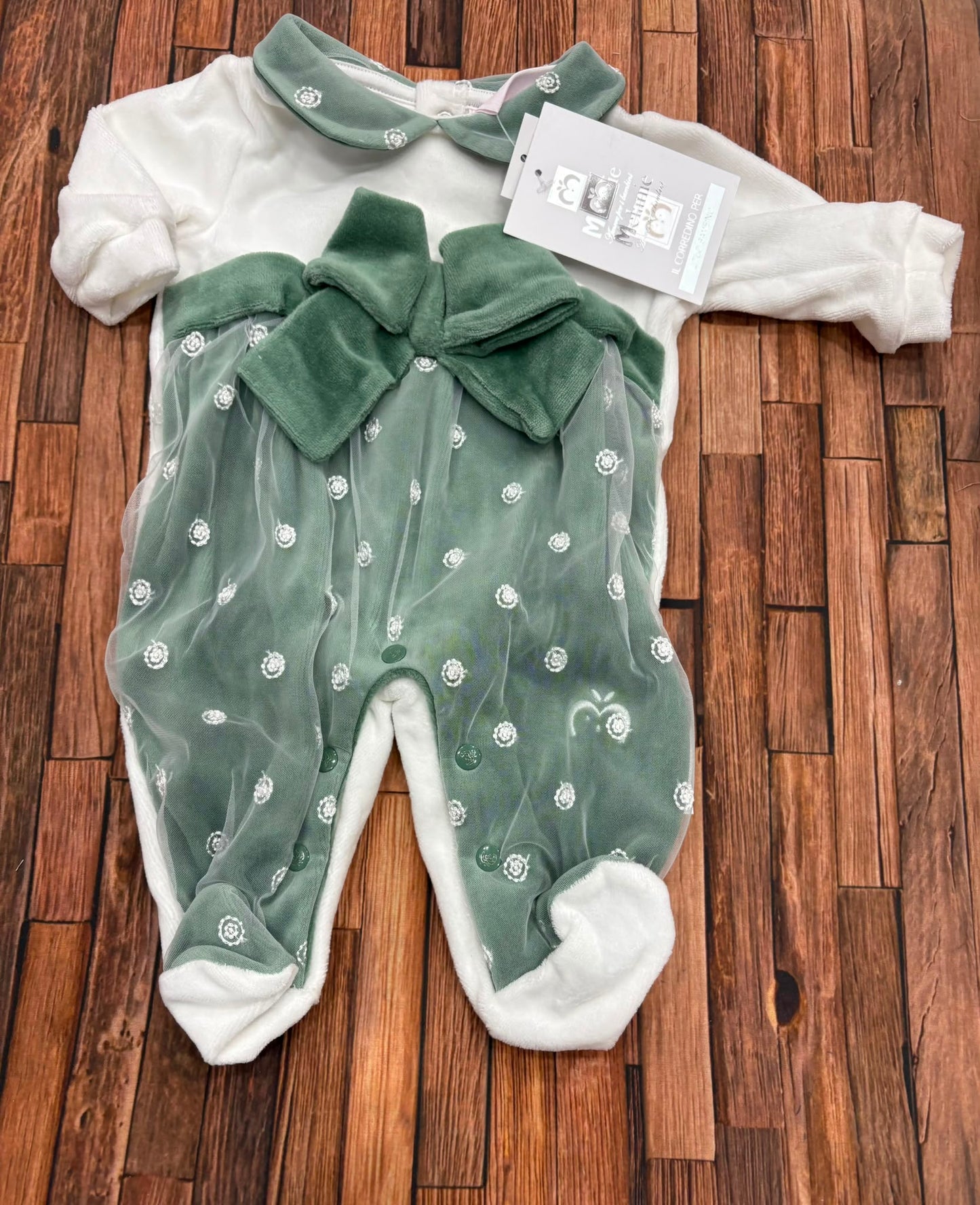 Tutina in ciniglia femminuccia “Melanie” – Art. TC109