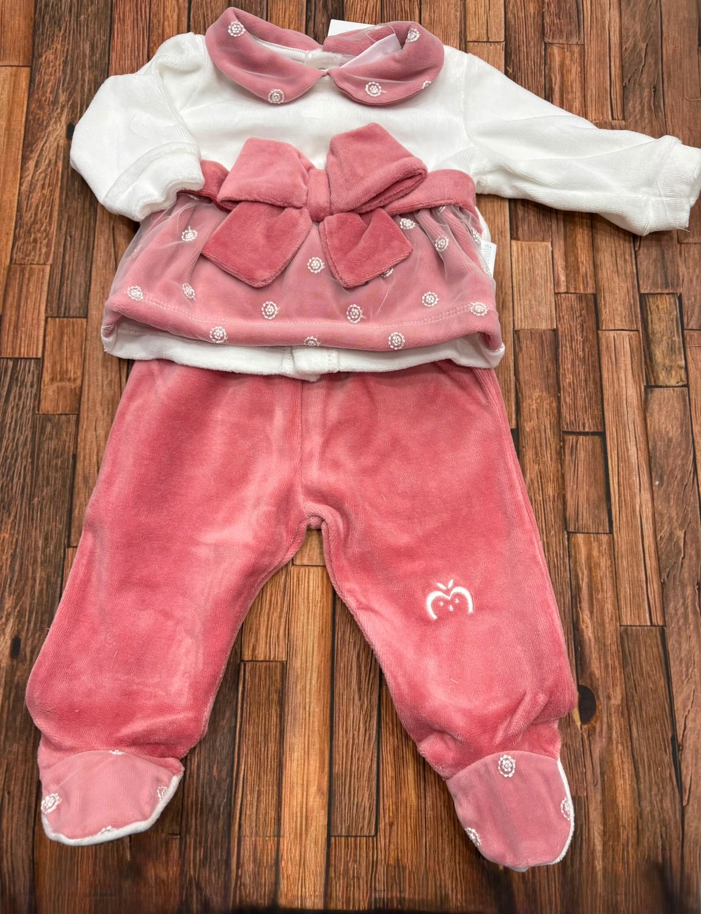 Clinico 2 Pezzi in Ciniglia Femminuccia “Melanie” – Art. SC109