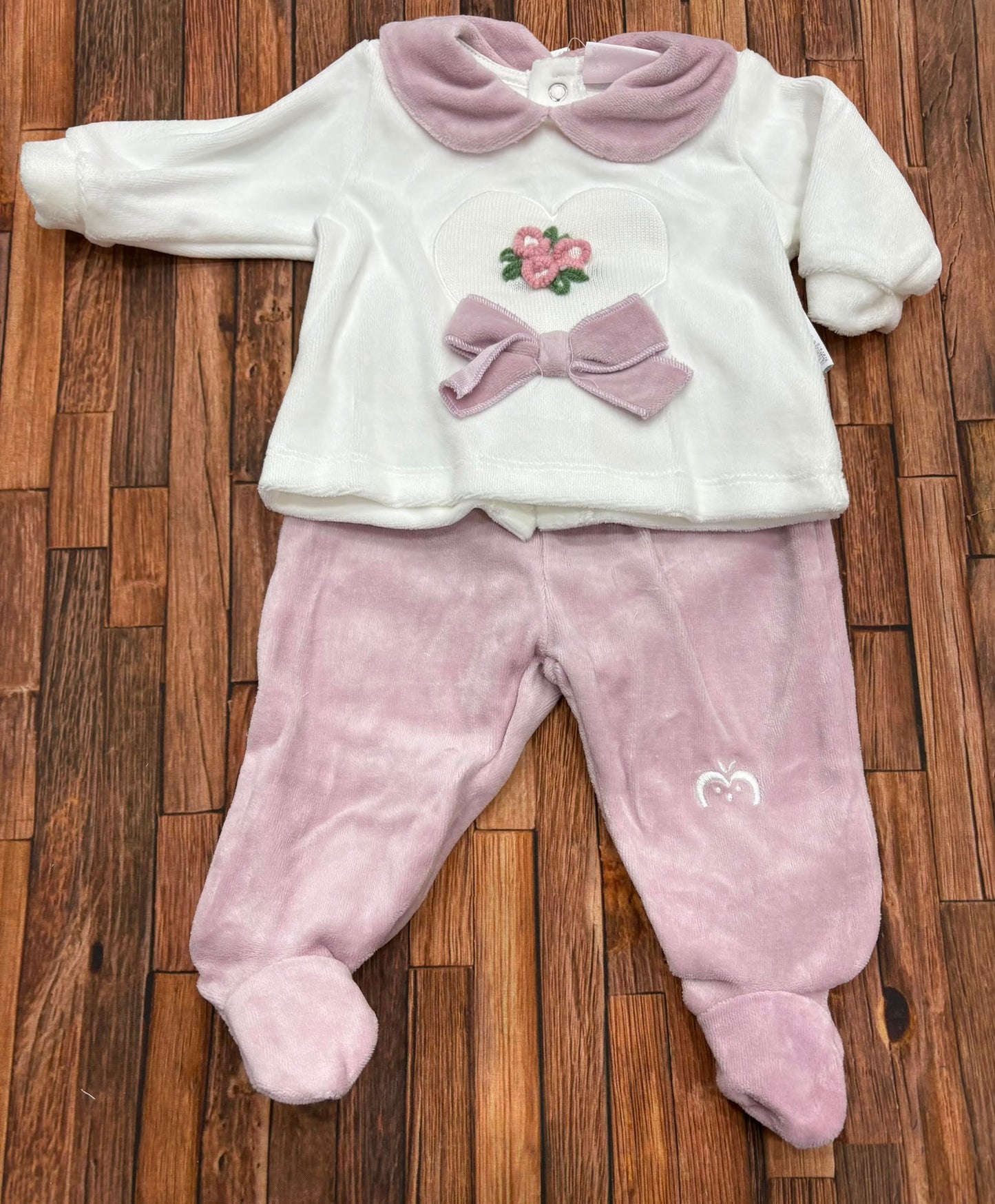 Clinico 2 Pezzi Femminuccia in Ciniglia “Melanie” – Art. SC116