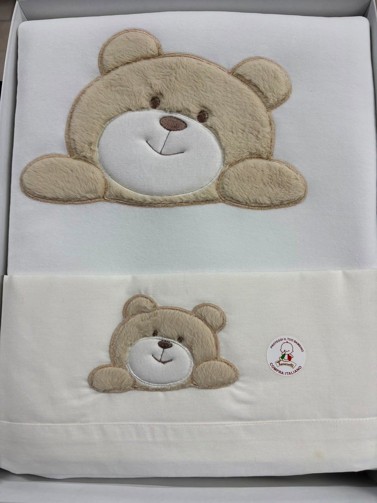 Set Carrozzina con Coperta e Lenzuola – Tenerotti