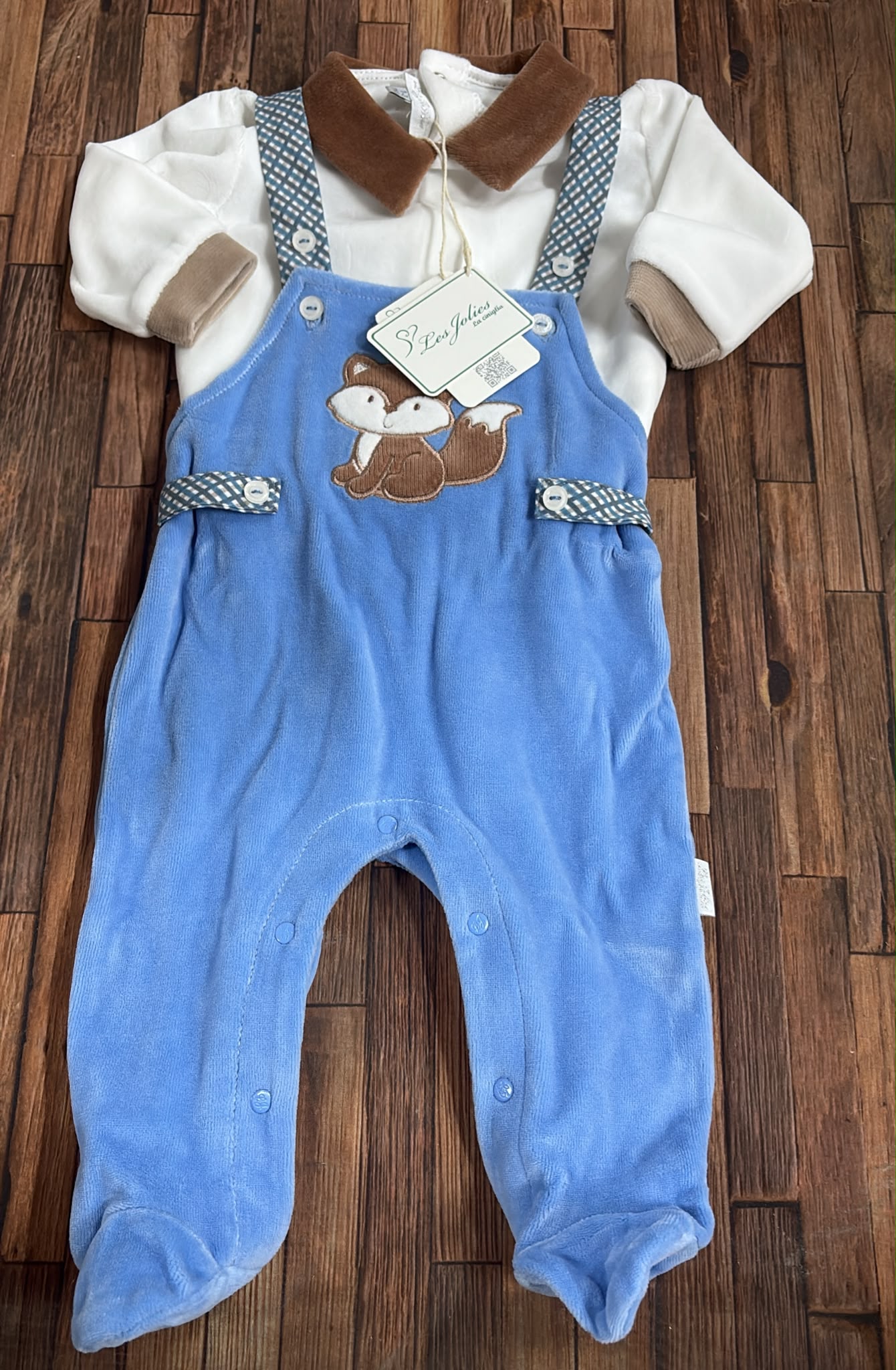 Salopette in Ciniglia Maschietto – Les Jolies LJ-335
