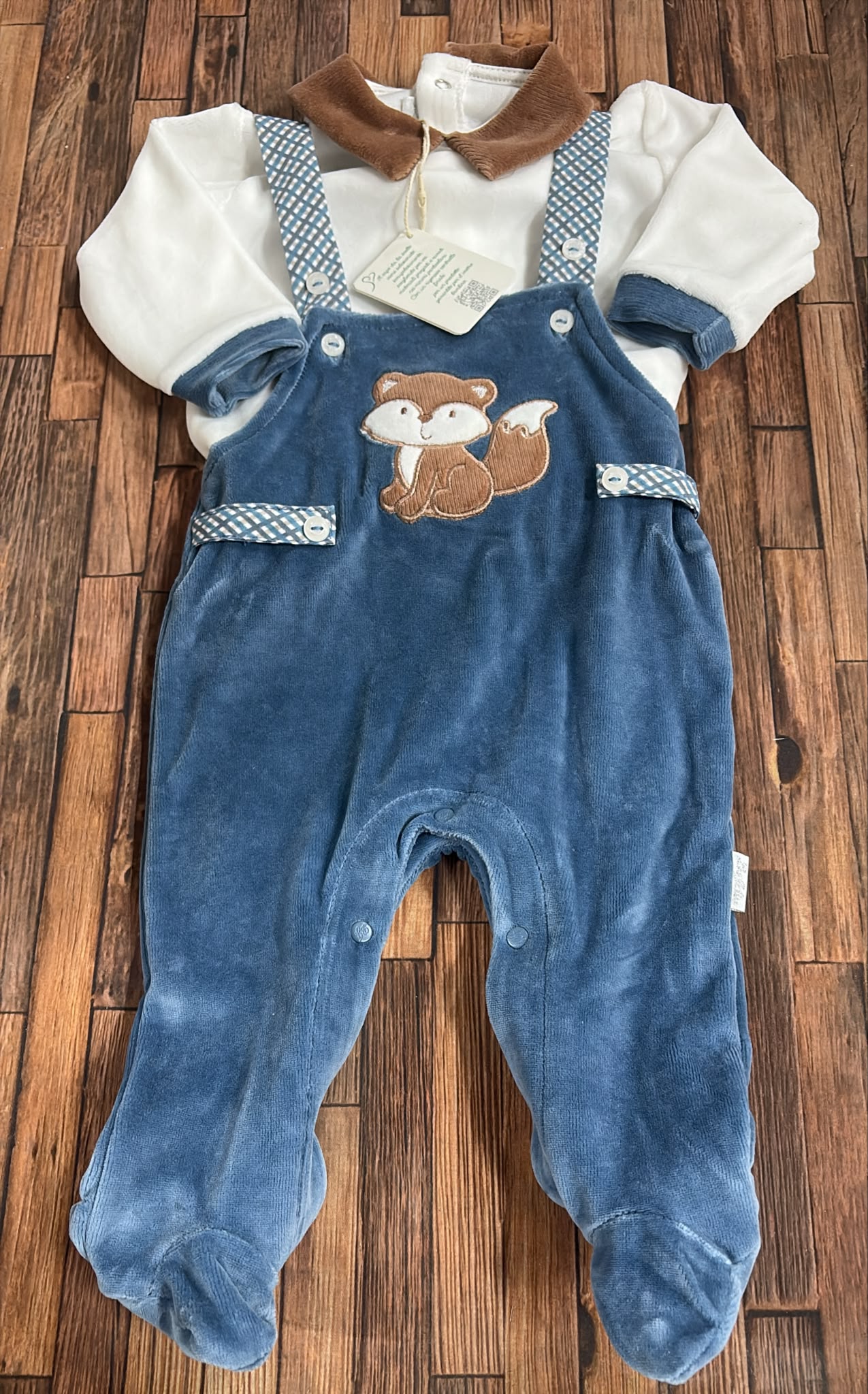 Salopette in Ciniglia Maschietto – Les Jolies LJ-335