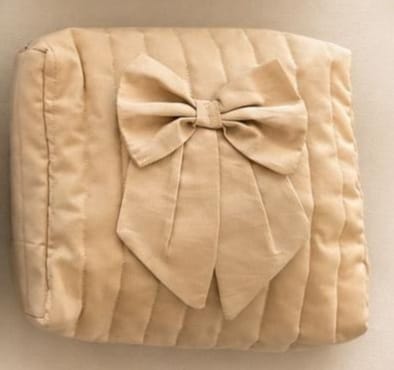 Pochette Trapuntata con Fiocco