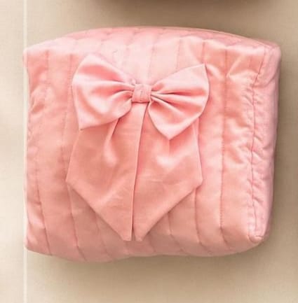 Pochette Trapuntata con Fiocco