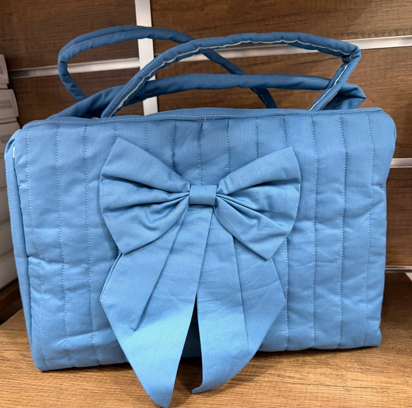 Borsa Mamma Trapuntata con Fiocco