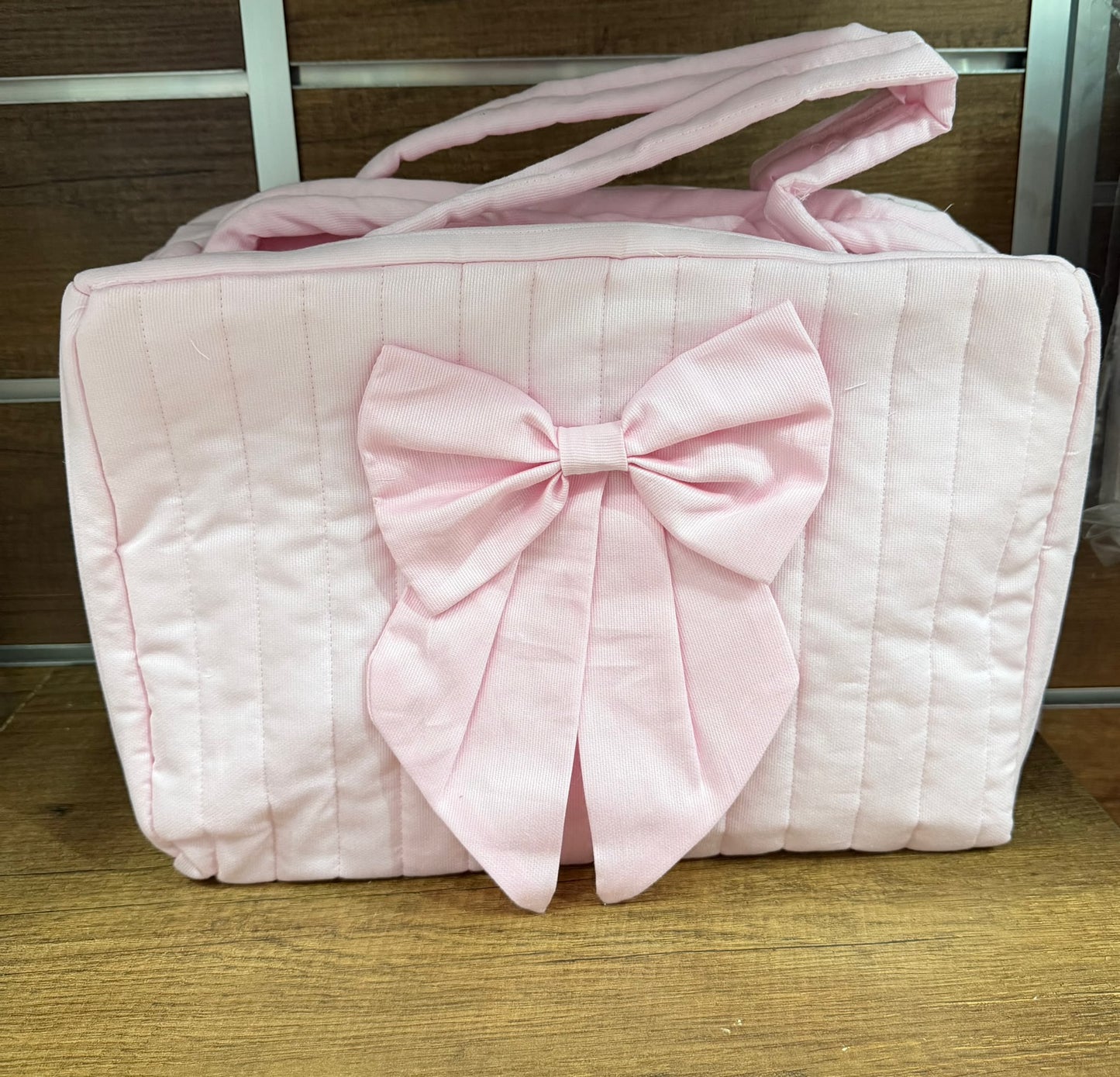 Borsa Mamma Trapuntata con Fiocco