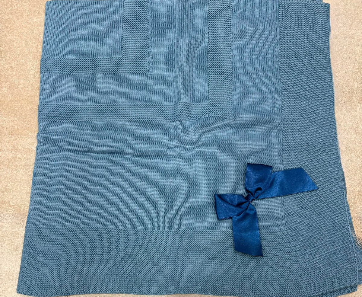 Scialle Neonato in Maglia My Baby Chic – Art. 2452
