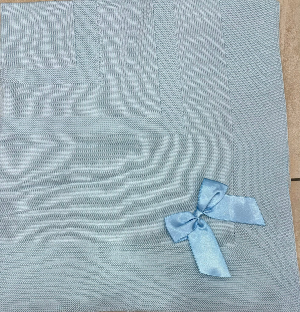 Scialle Neonato in Maglia My Baby Chic – Art. 2452