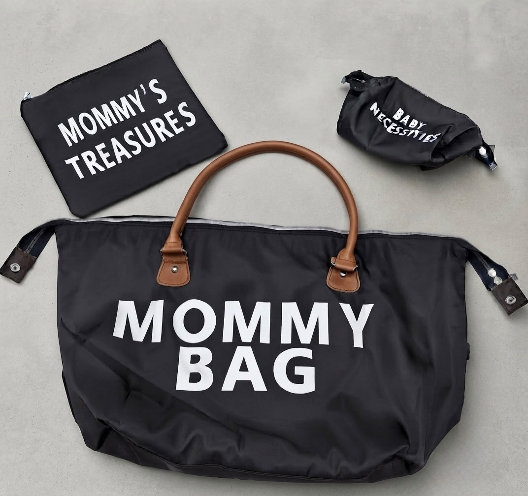 Mommy Bag Set 3 Pezzi – Borsa Parto con Beauty e Pochette