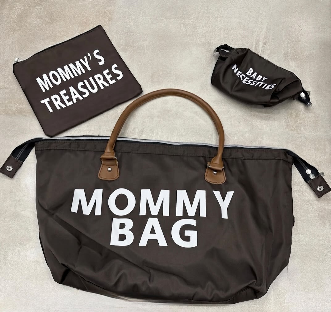 Mommy Bag Set 3 Pezzi – Borsa Parto con Beauty e Pochette