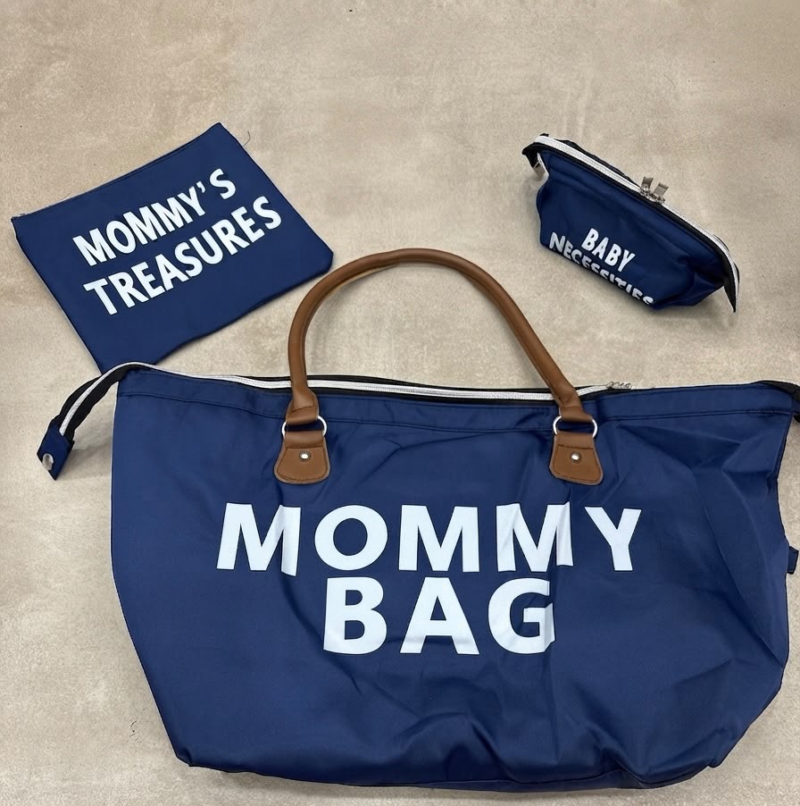 Mommy Bag Set 3 Pezzi – Borsa Parto con Beauty e Pochette