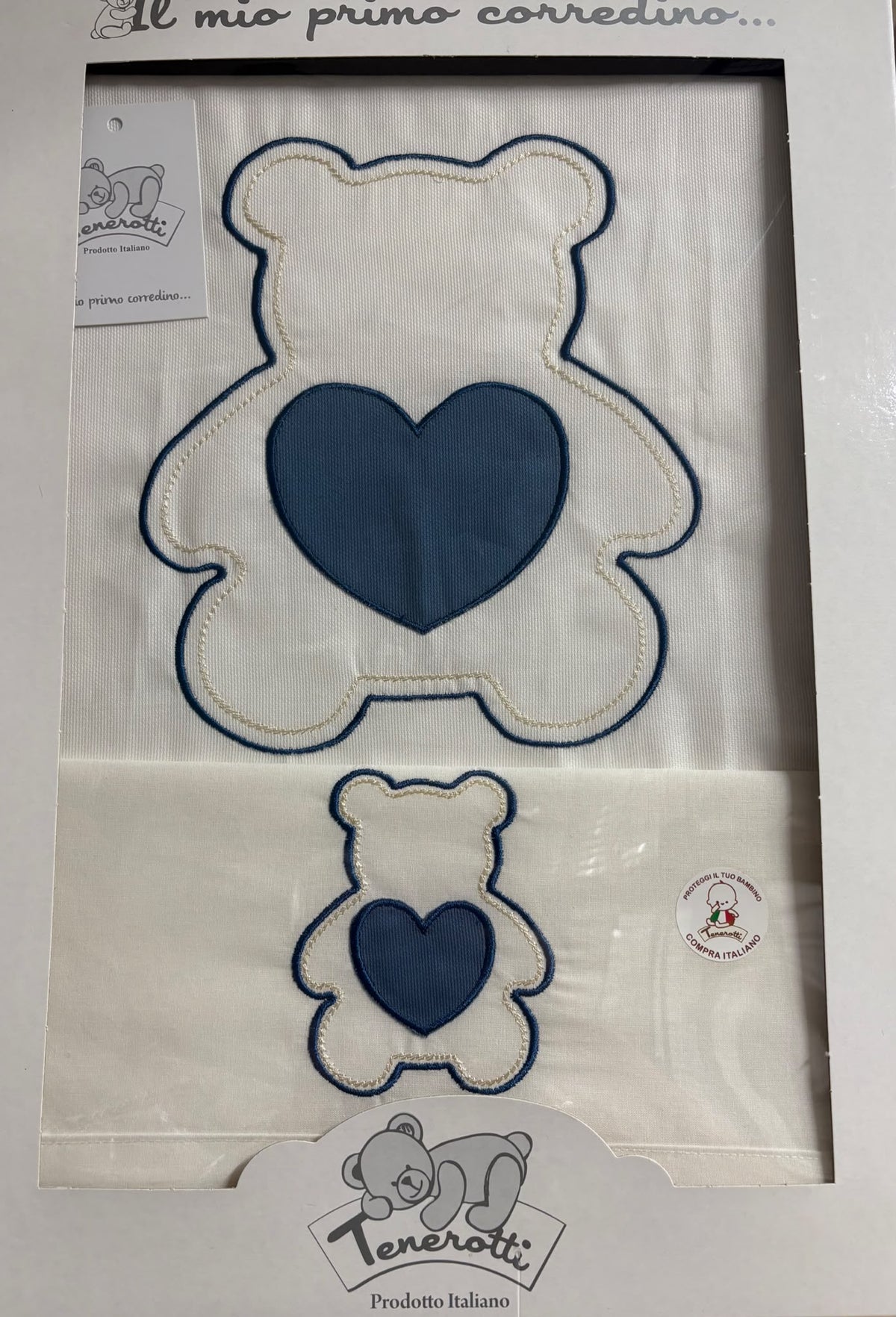 Piumoncino + Completo Lenzuola Tenerotti – Art. 38 509