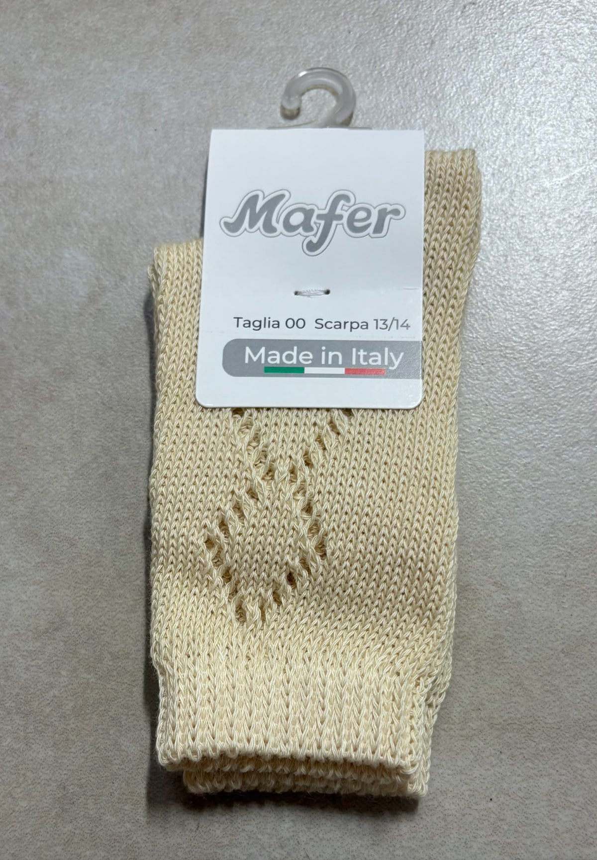 Calza Lunga Neonato Traforata Mafer – Mod. BFL9237S