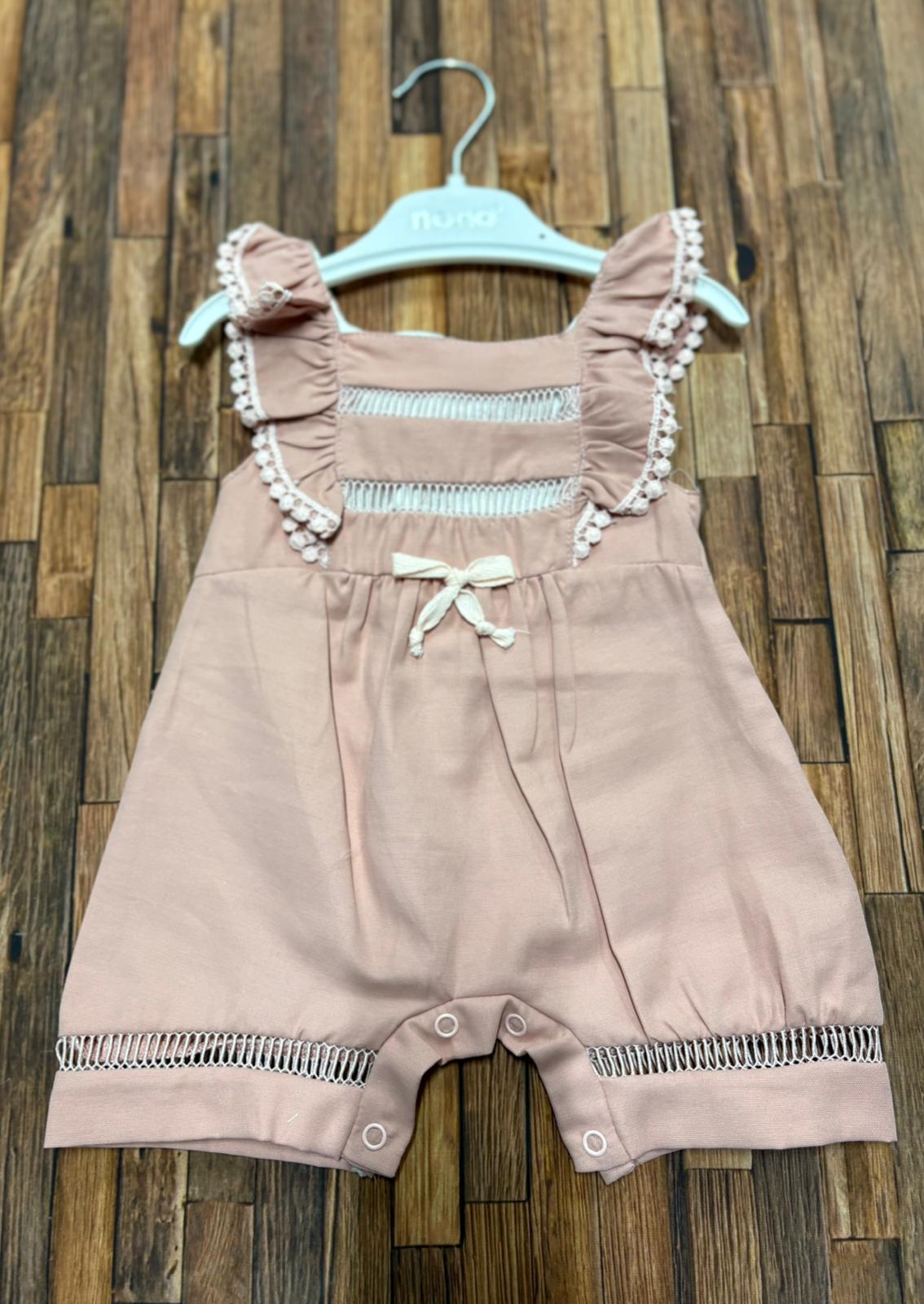 ✨ Pagliaccetto Baby in Cotone – Romantic Style