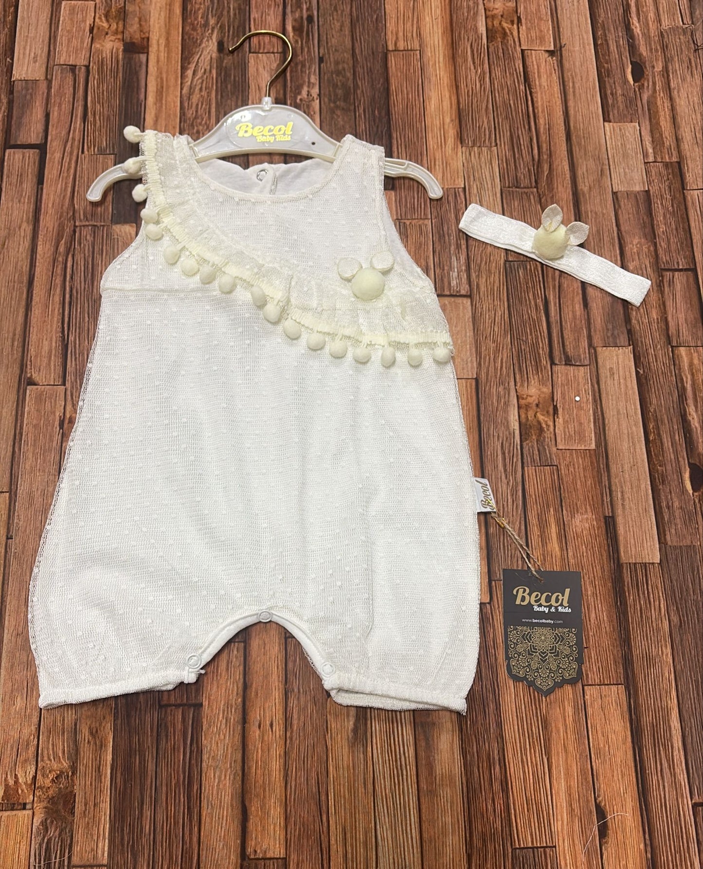 Vestitino Neonata con Fascia 🎀