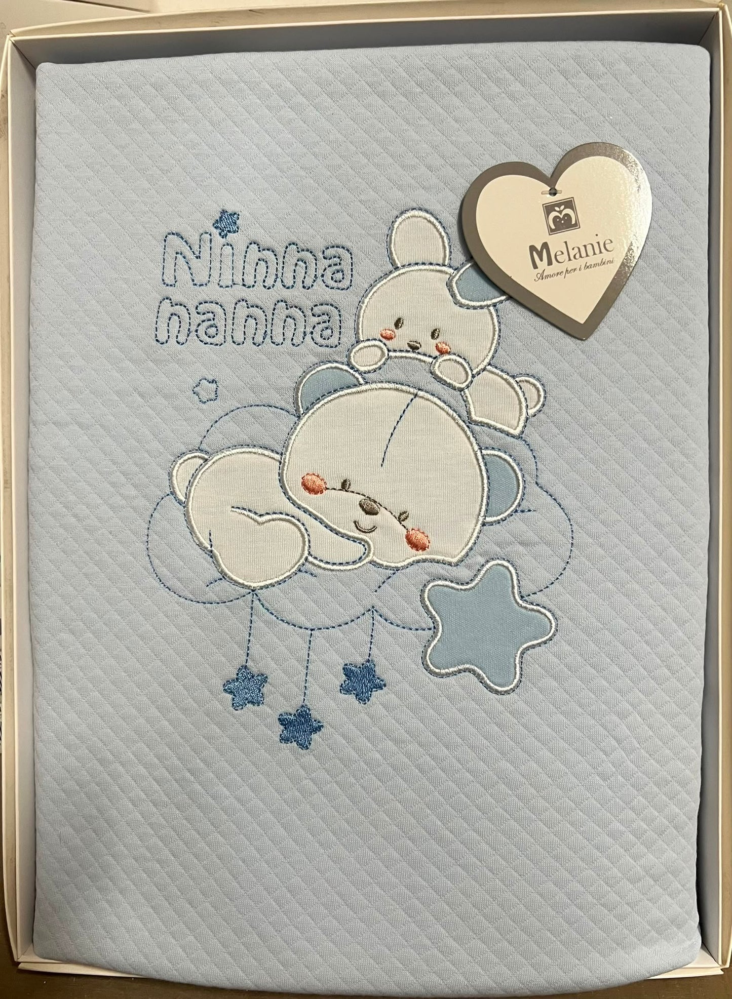 Copertina Neonato per Culla Stellina 100x130 cm – Melanie CR322