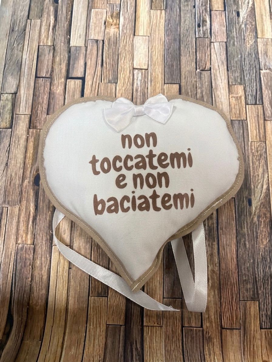 CUORE DECORATIVO DA CULLA E PASSEGGINO NAZARENO GABRIELLI ART. NG3203