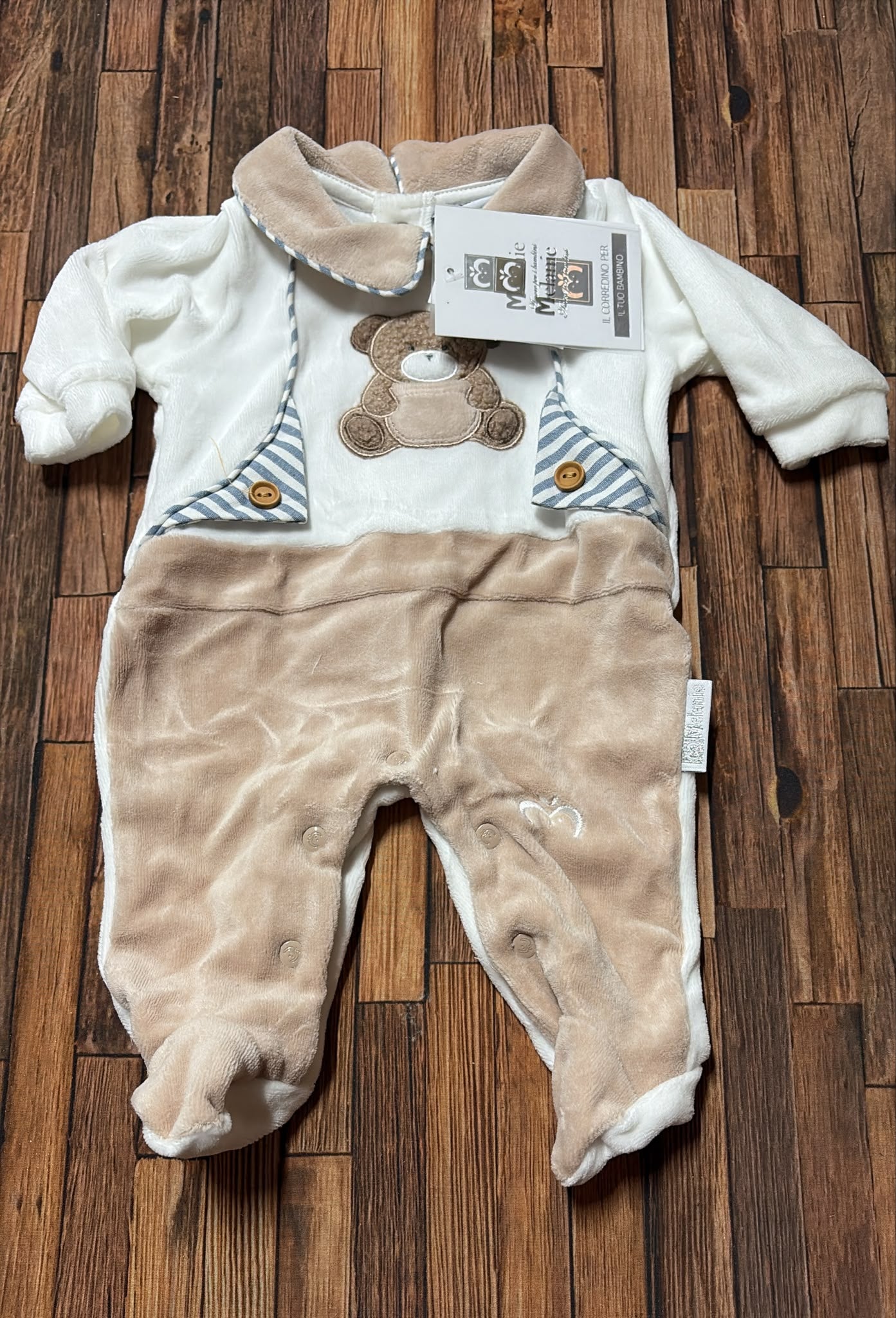 Tutina in Ciniglia Melanie Teddy TC105