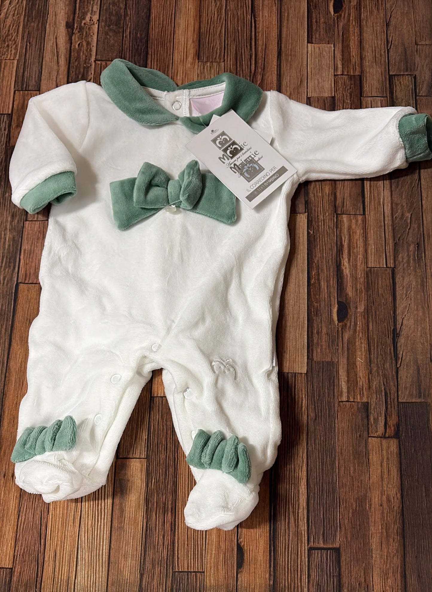 Tutina in Ciniglia Neonata Melanie Art. TC114