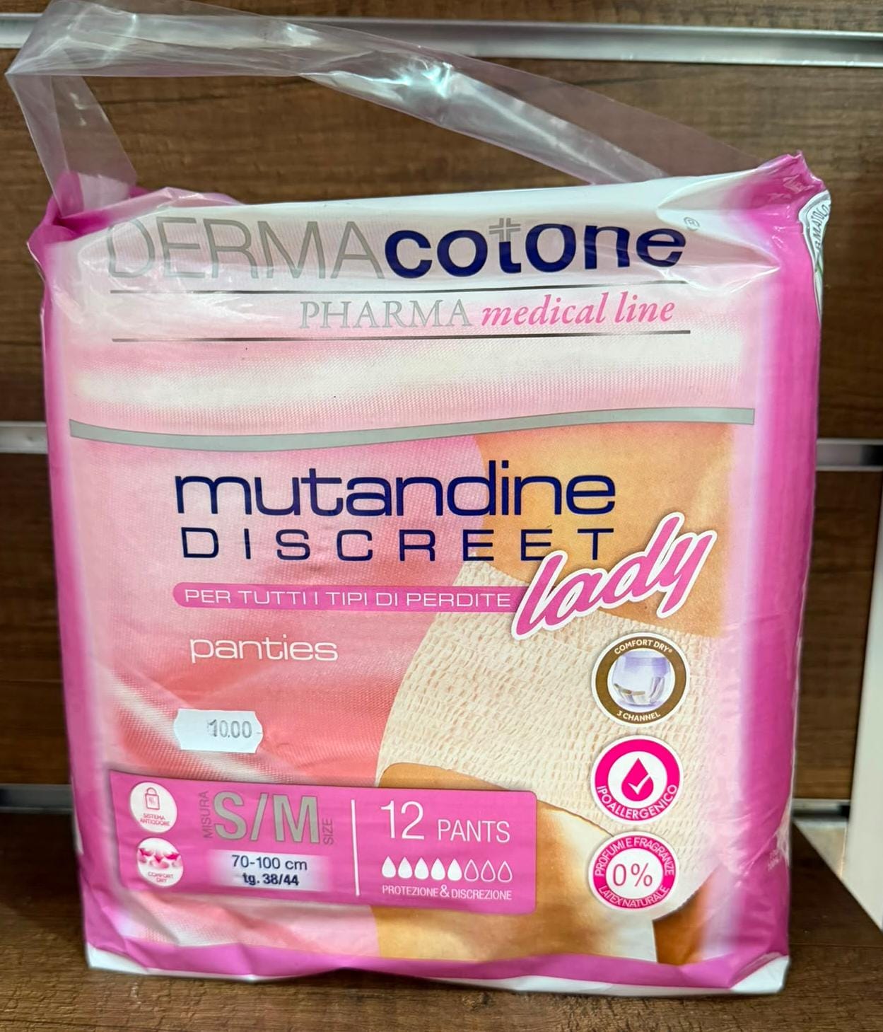Mutandine Assorbenti Discreet Lady – Derma Cotone