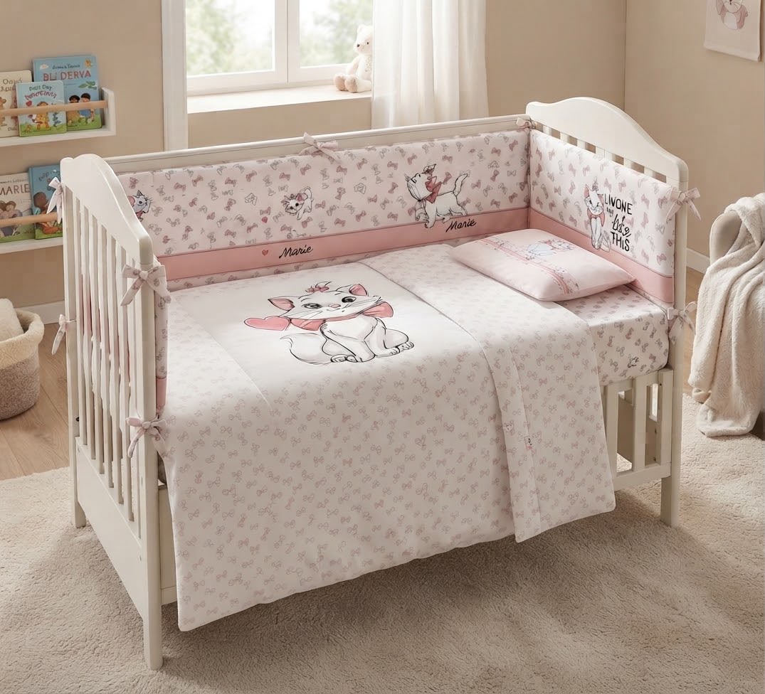 Composé Culla Disney Marie (Minou) 5 Pezzi – Art. 4000